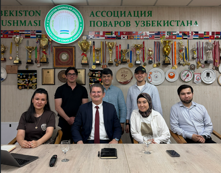 CAEx Team Holds a Working Meeting with the Uzbekistan Chefs Association